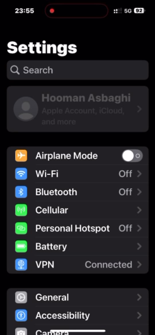Hooman Asbaghi — Apple Account, iCloud, and more