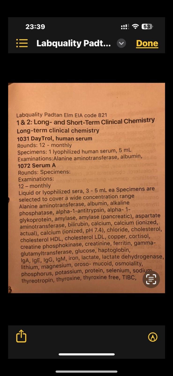 Labquality Padtan Elm EIA code 821