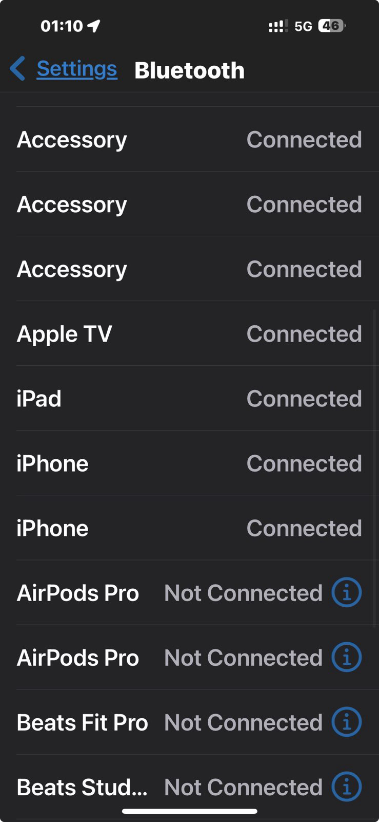 Seven Connected — two minutes earlier
