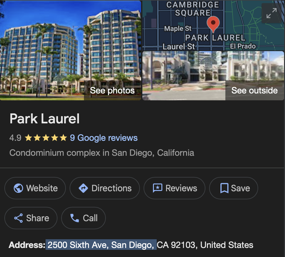 Park Laurel