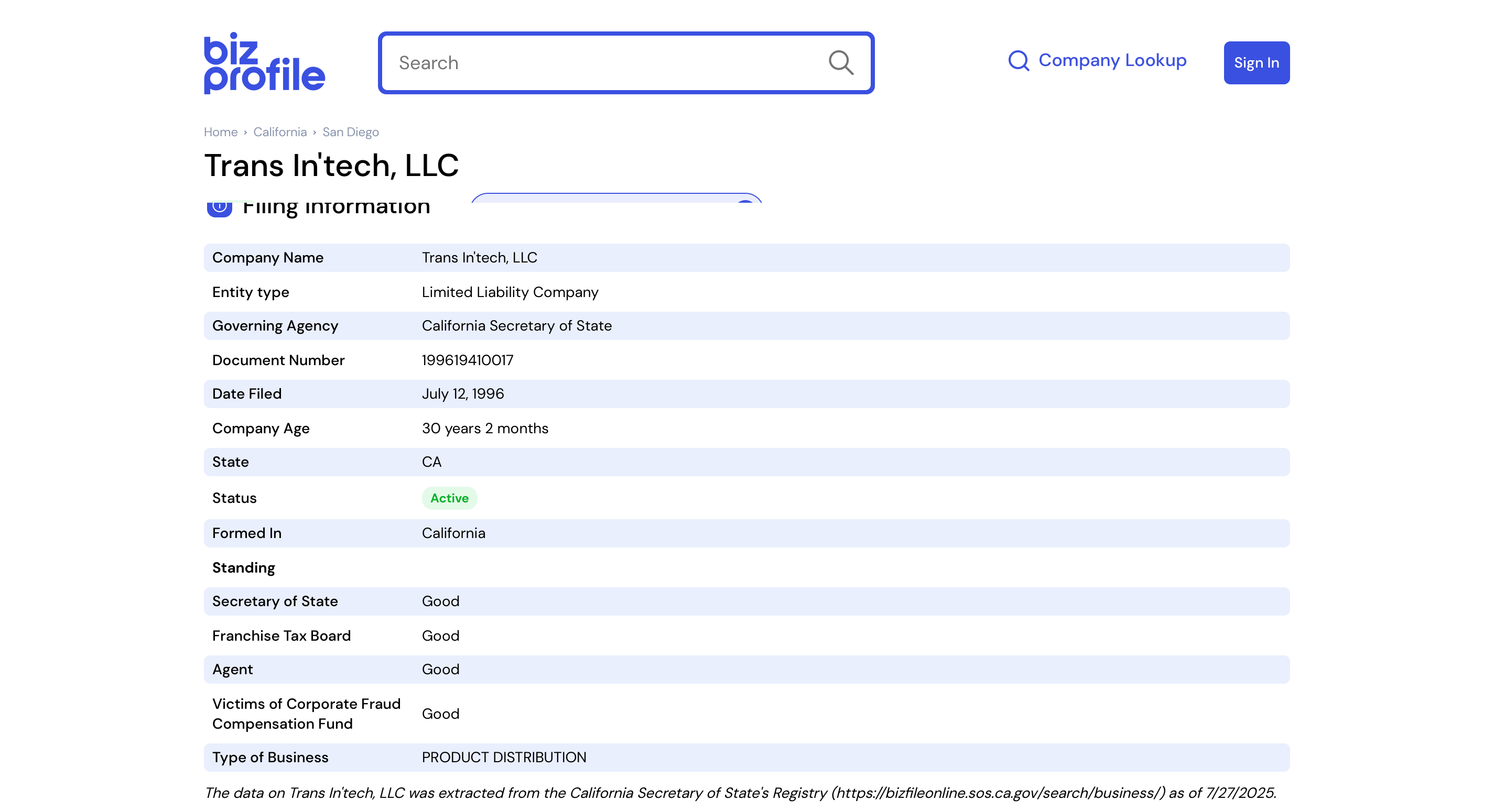 California filing dump — manager Ommid Asbaghi